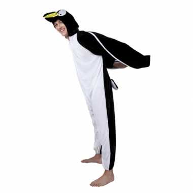 Canaval onesie pinguin heren huispak