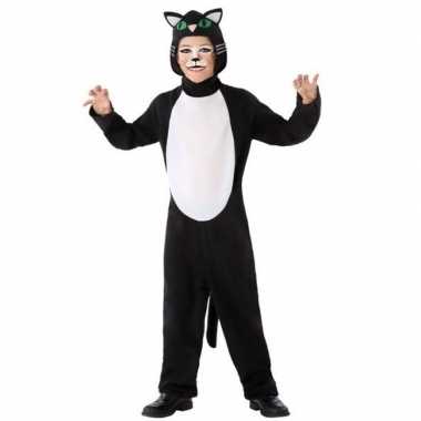 Dierenpak kat/poes verkleed kostuum kinderen huispak
