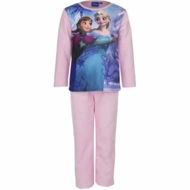 Pyjama Frozen lichtroze huispak