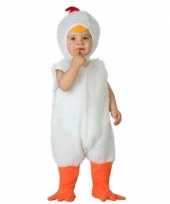 Carnaval kippen kostuum peuters huispak